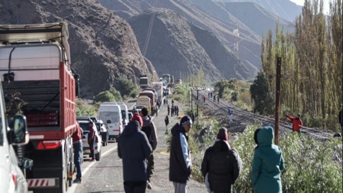 Cortes de ruta en Jujuy: Cada cuanto habilitan el paso