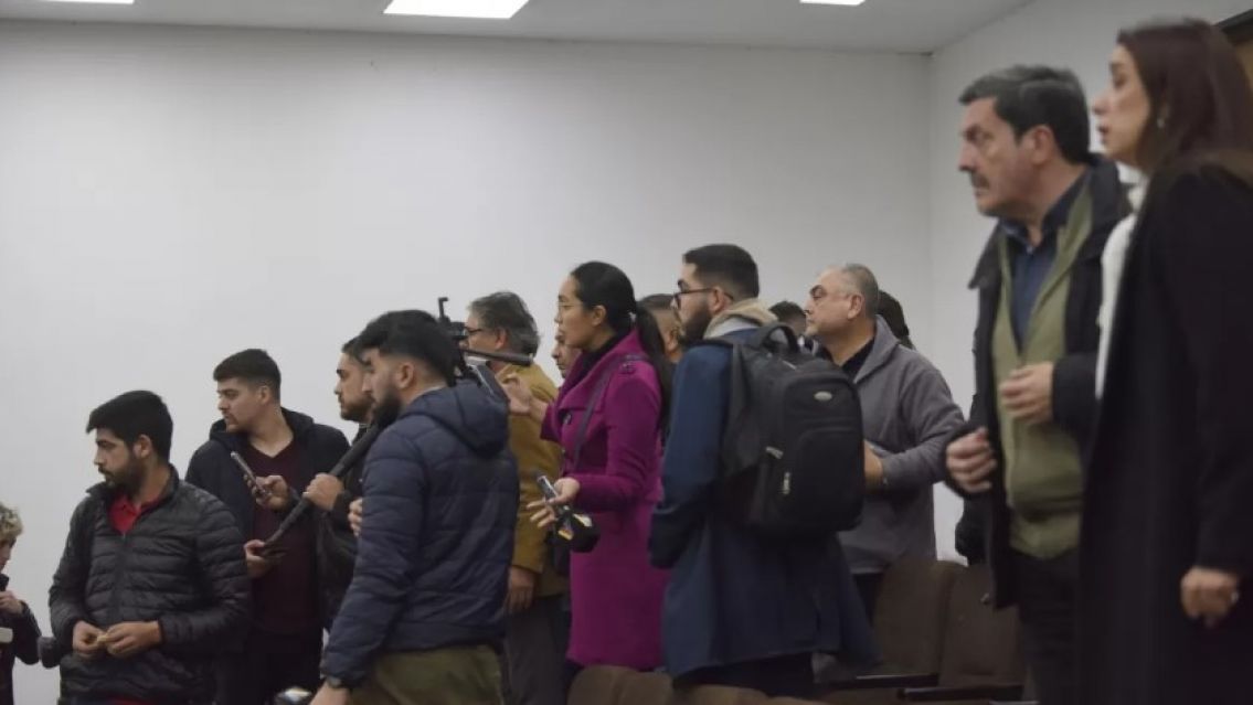 Encerraron a periodistas durante la visita del presidente Alberto Fern�ndez en Tucum�n