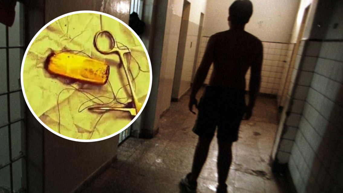 Horror: violaron a un preso y le metieron un celular "hasta el fondo"