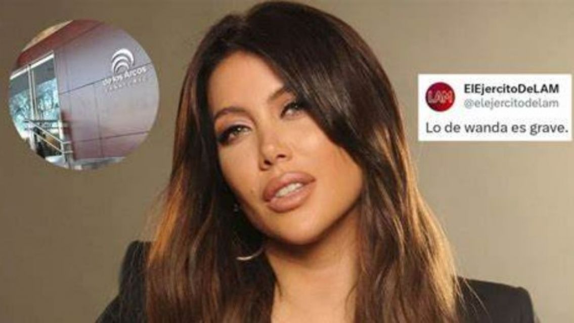 Internaron a Wanda Nara, tuvo que cancelar sus vacaciones y preocupa su salud