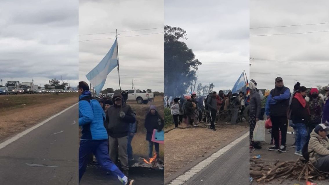 Siguen los cortes de ruta en Jujuy y llegar a Perico se hace imposible: "Llevamos horas"