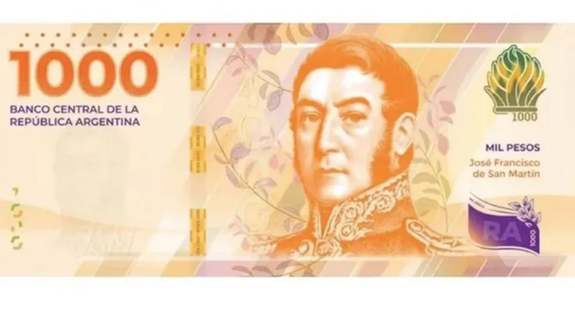 Ya está en circulación el nuevo billete de $1.000: ¿Qué pasará con los demás?