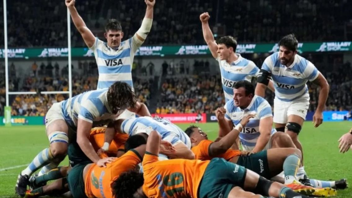 Los Pumas derrotaron a Australia en el Rugby Championship