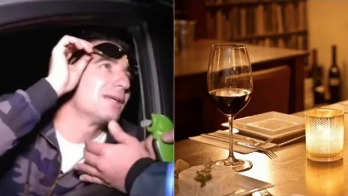 Le fue infiel a su esposa y el restaurante lo "escrach�" mientras com�a con su amante