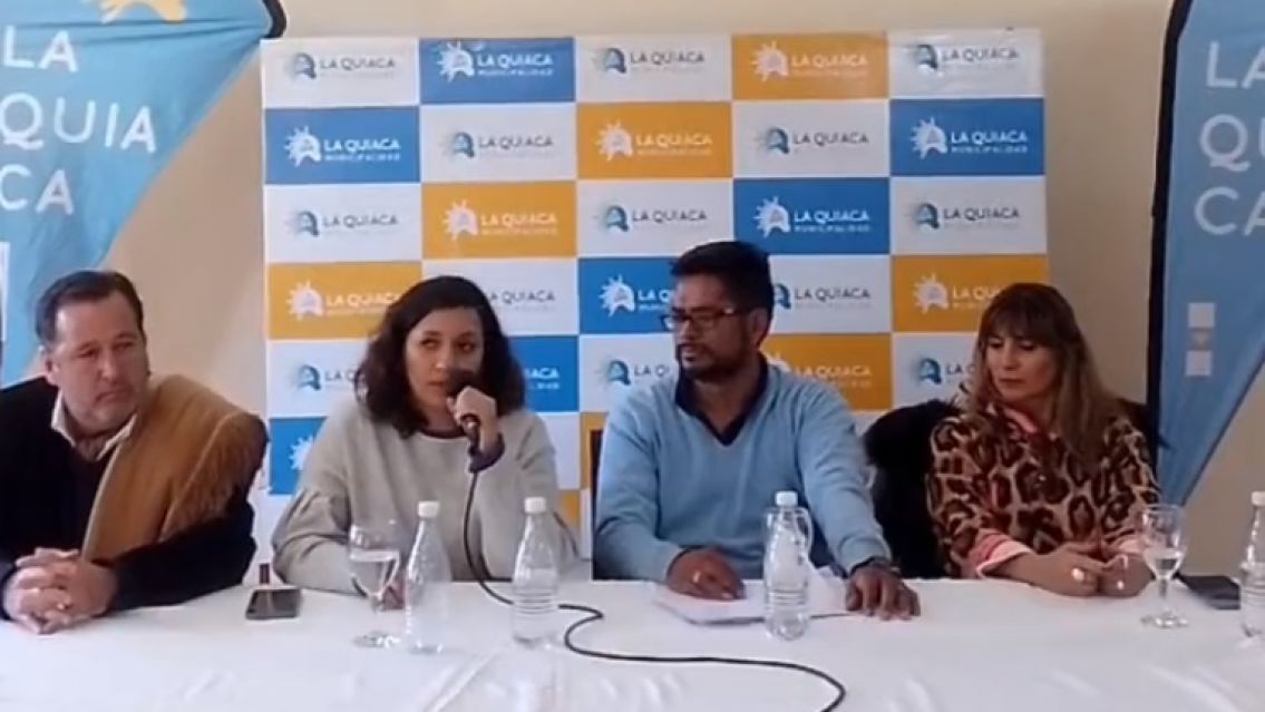 Chaher le agradeció a Massa por el pago a los municipales de La Quiaca