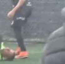 Patada karateca a un árbitro de fútbol amateur. Todo terminó de la peor manera