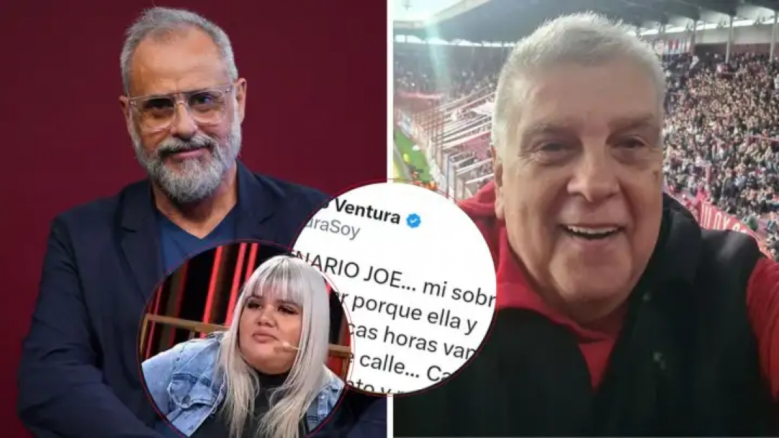 "Salame, caradura", Luis Ventura se calentó con Jorge Rial y dijo que More está al borde de la indigencia