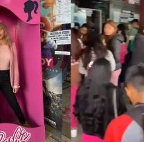 M&aacute;s fila que en ANSES: furor en Jujuy por el estreno de Barbie