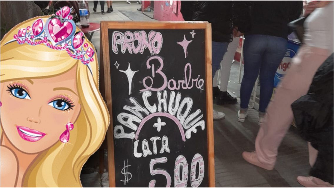 En cualquier momento se viene el chori: furor por el "Panchuque Barbie"