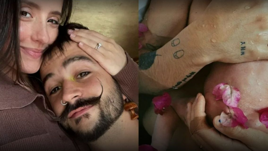 Evaluna y Camilo mostraron el rostro de su hija por primera vez: fue sin querer