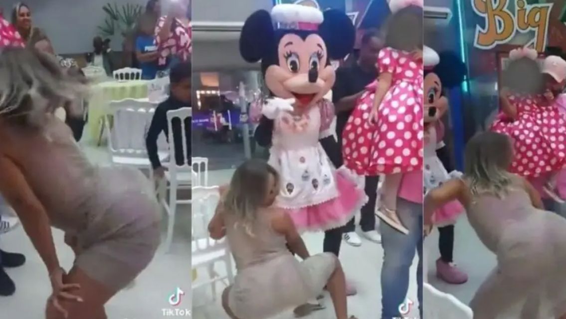 Se desubicó con un baile en el cumpleañitos de su hija e hizo enojar a todos: "Lo arruinó"