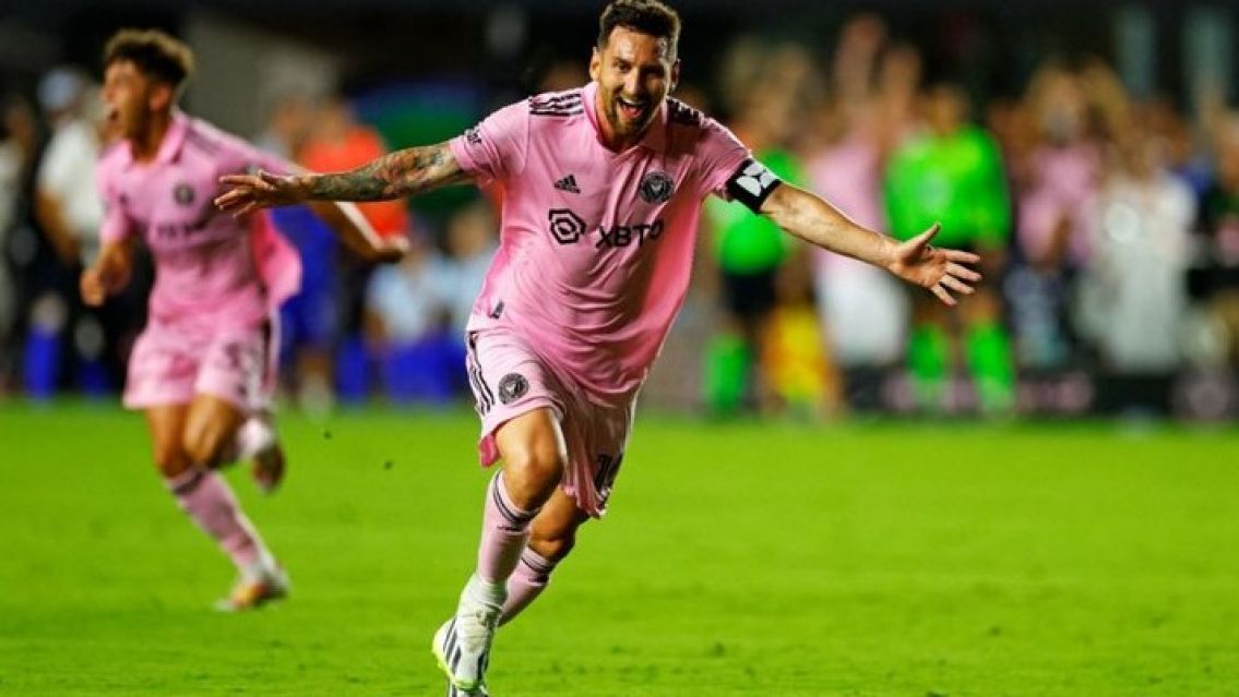 Messi debutó con un golazo en el Inter de Miami: Hay video