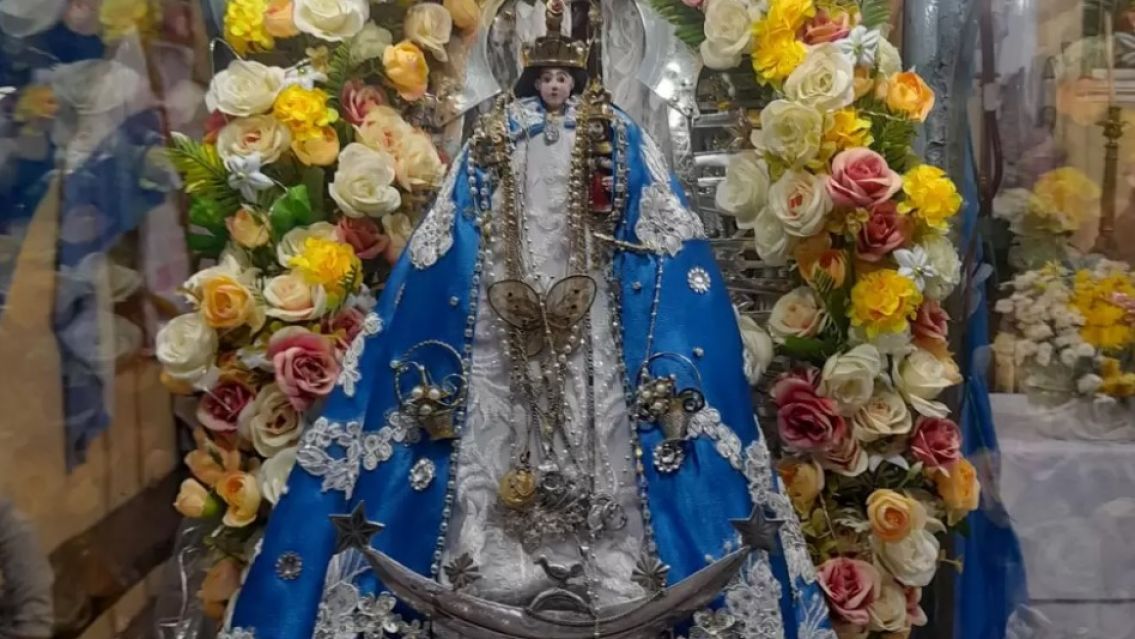 La Virgen de Punta Corral cumple 188 a�os y Jujuy le muestra su devoci�n a la "Mamita del Cerro"