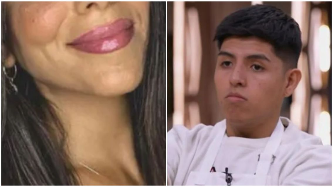 De la rubia a la morocha: Antonio de Masterchef le mandó besos a bella modelo