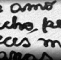 Con una torta le anticip&oacute; lo peor a su pareja: "Te amo mucho, pero a veces..."