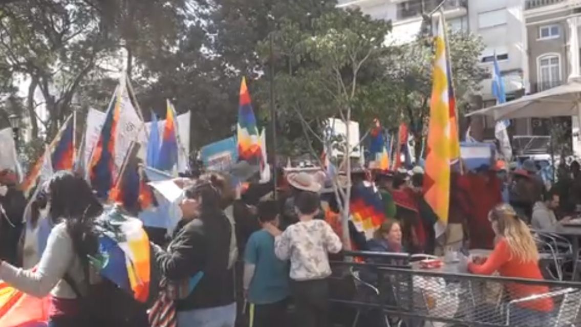 El Tercer Malón de la Paz arribó a Salta y la marcha indígena se fortalece