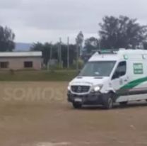 Terror en San Salvador: Apareció un hombre macheteado en una cancha de futbol