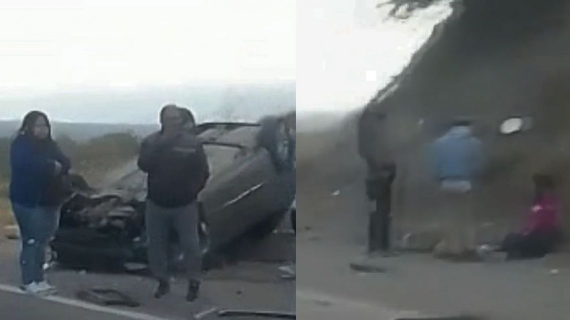 Choque y vuelco fatal en ruta 34: muri� una mujer y hay varios heridos