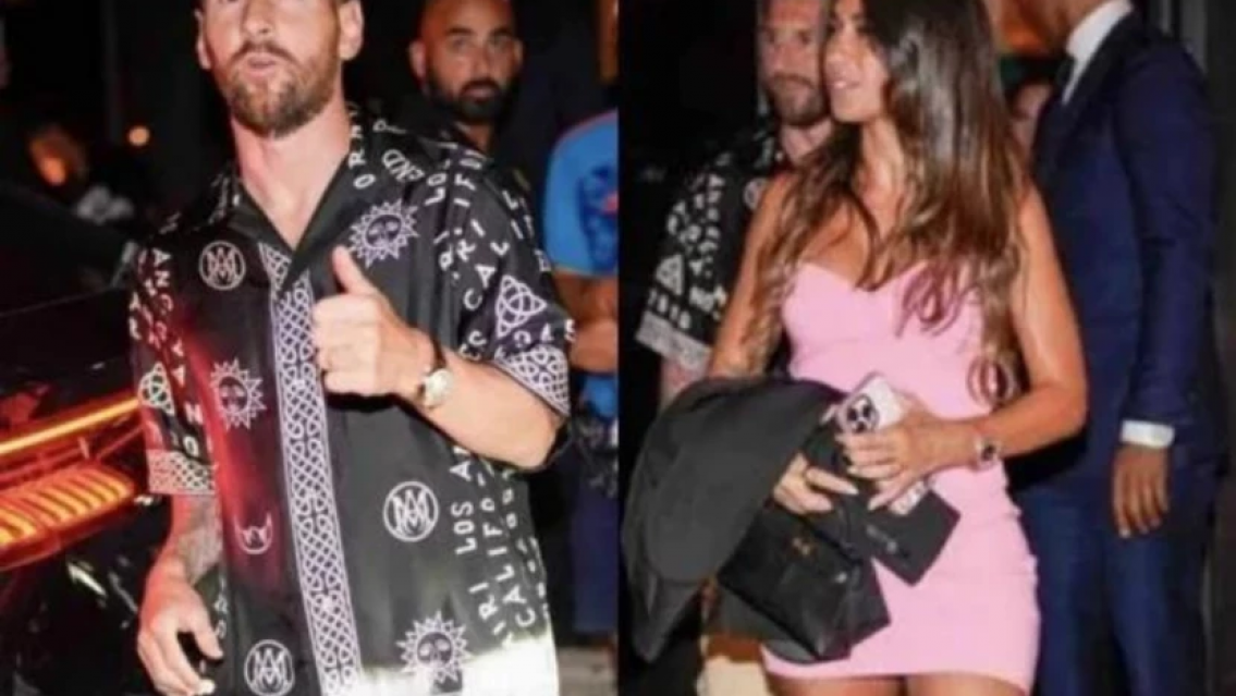 Pasó de todo en la primera salida social de Lío Messi, Anto y los Beckham