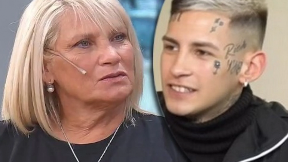 La mam� de L-Gante quebrada al hablar de su fallecido hijo