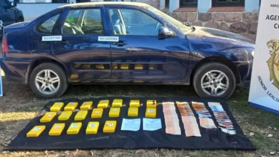 Uruguayo paseaba por el centro de Jujuy con 20 kilos de merca: lo atraparon