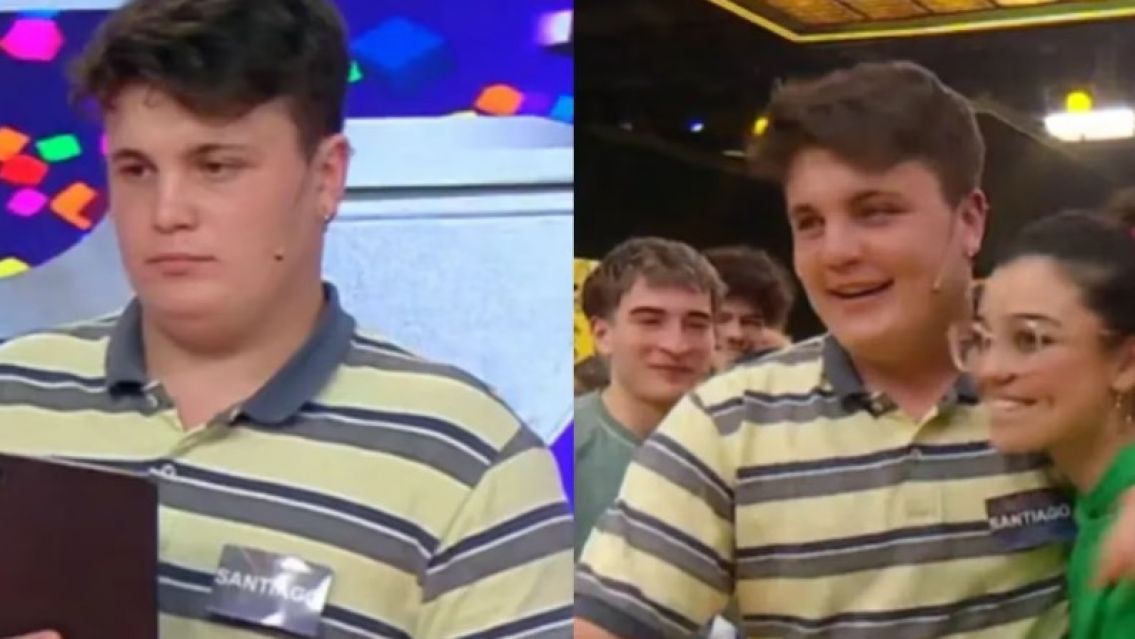 Se conoció que va a hacer Santiago con los 15 millones que ganó en "Los 8 escalones"