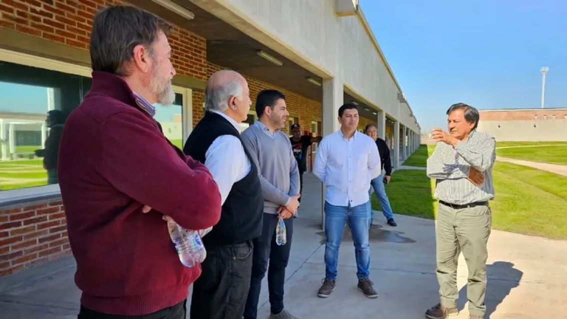 Rizzotti y Fiad de visita en el penal: de campaña, en campaña