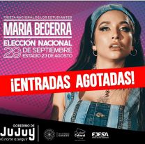 CONFIRMADO: Se agotaron las entradas para María Becerra