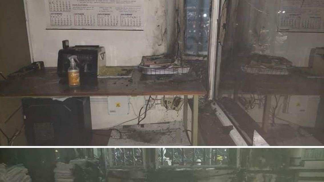 "Se quem� la m�quina madre": p�rdidas irreparables en la Muni de San Pedro