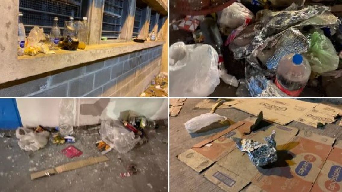 Bronca de vecinos por cómo dejaron el estadio los fans de María Becerra: una mugre