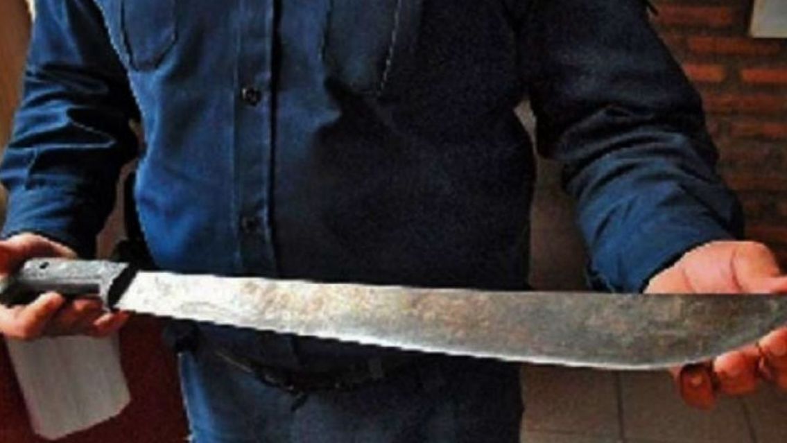 Nenito cay� a la escuela con un machete y quiso atacar a una maestra