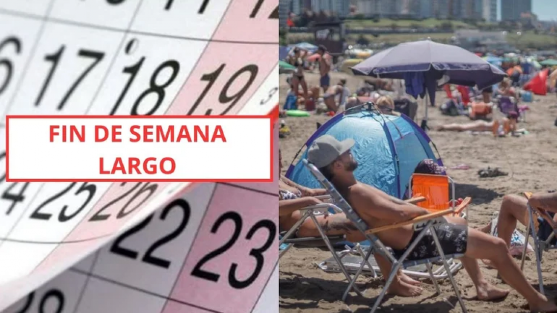 Es fin de semana largo en todo el pa�s. Nadie se hab�a dado cuenta. �Reclam� tu descanso!