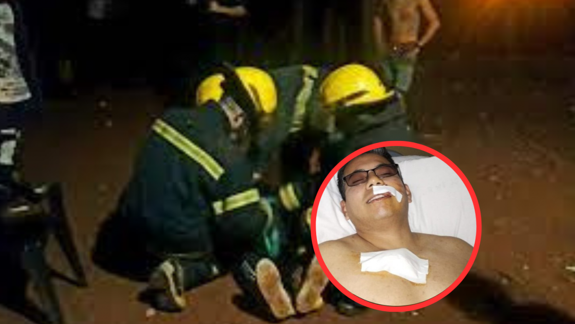 Bombero fue a asistir un siniestro vial: terminó apuñalado