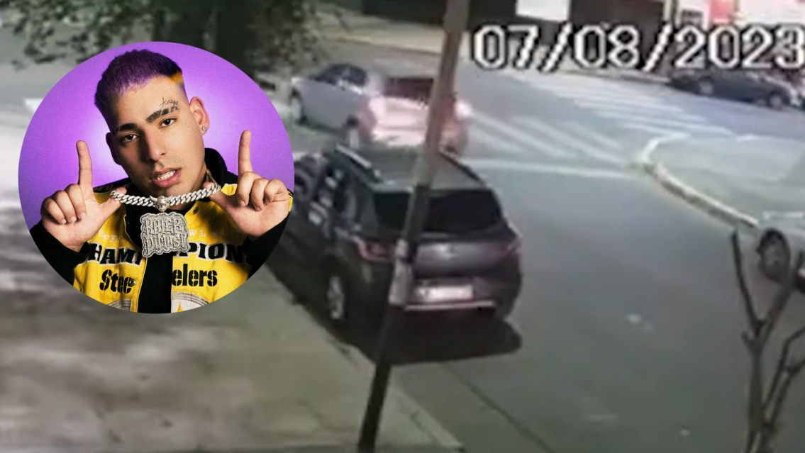 ¿Qué tomó? Escándalo con un trapero que chocó dos veces e intentó darse a la fuga