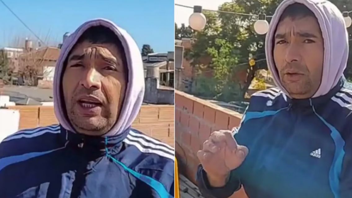 Albañil estalló de bronca porque sus ayudantes no fueron a trabajar y los escrachó: "Son..."