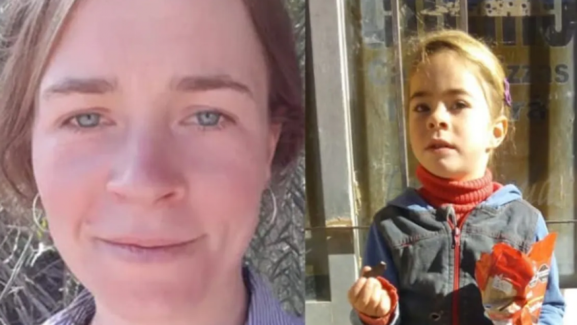 En el norte desaparecieron una mujer alemana y su hijita: Desesperación total