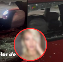 Misterioso ataque al taxi donde iba una famosa modelo y empresaria