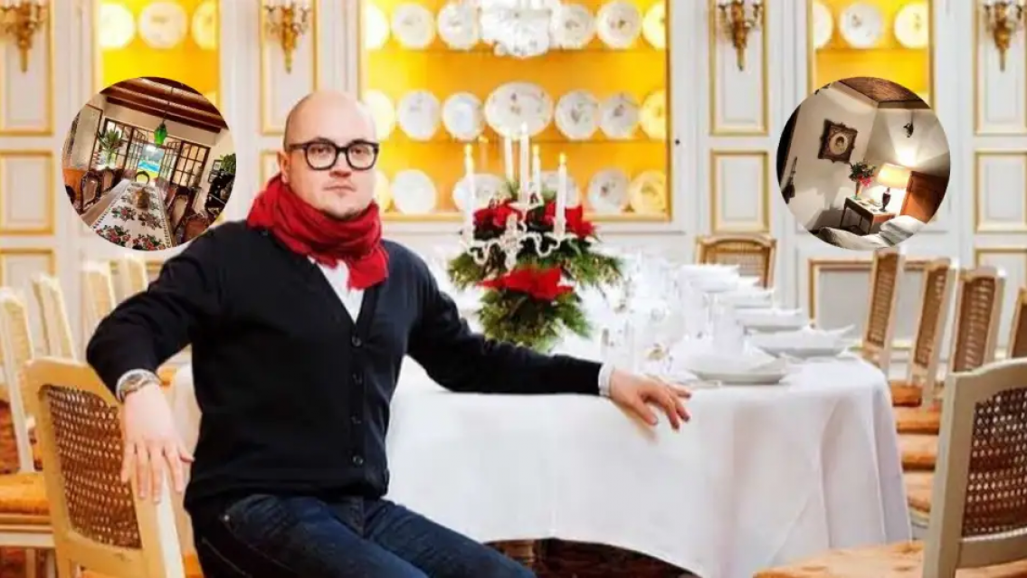 Cómo es por dentro la mansión de Rodolfo Calderón, el campeón de Master Chef