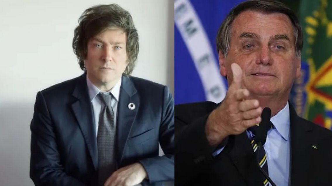 Bolsonaro brindó su apoyo a Milei: "Tenemos cosas en común"