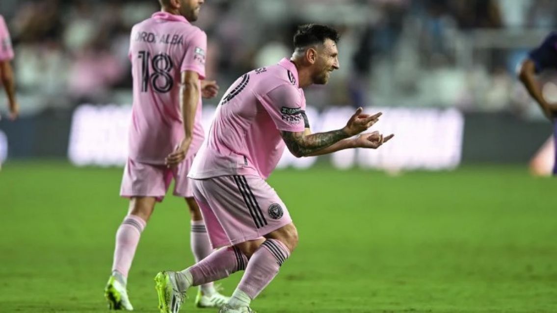 Súper Messi sumó su octavo gol en Inter Miami y festejó como Spider-Man