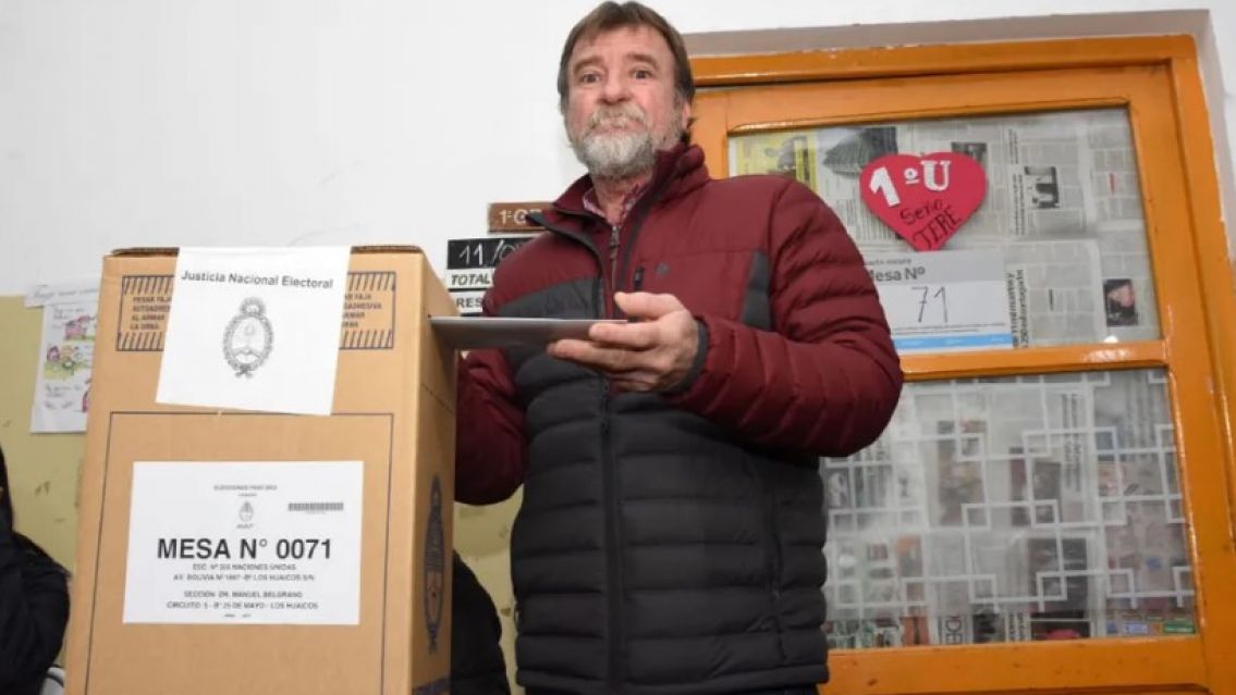 Votó Jorge Rizzotti: "No alcanza con quejarse, hay que participar y votar"