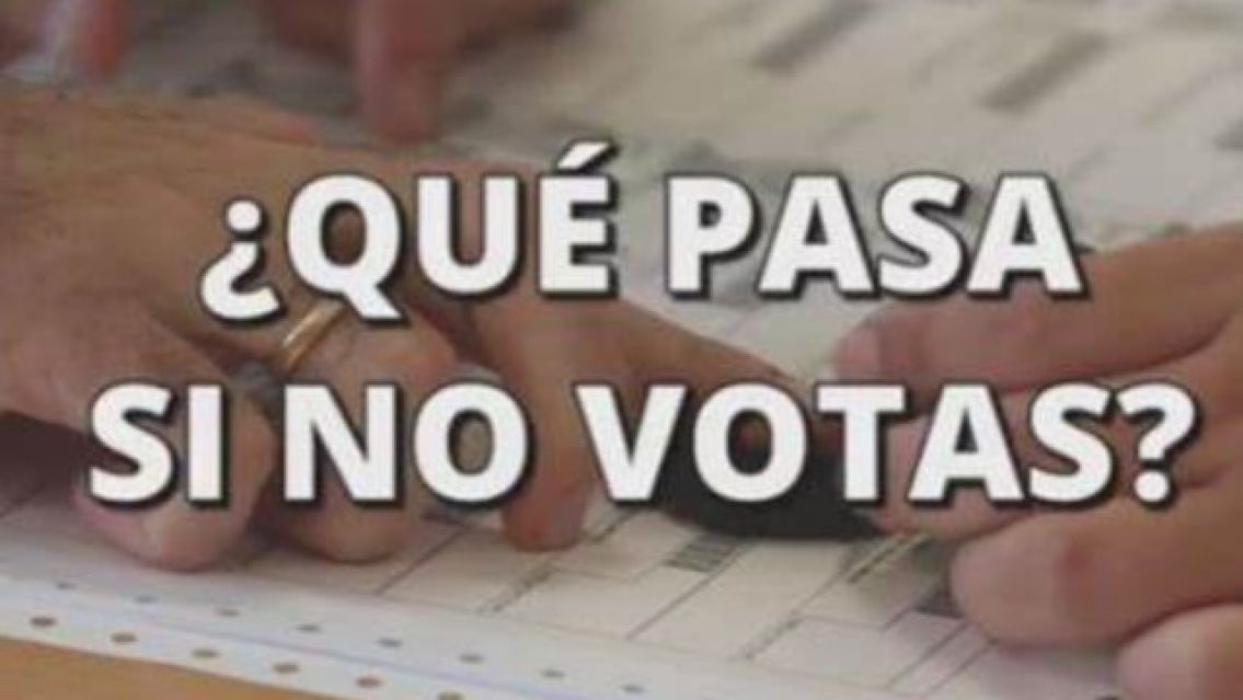 De cuánto es la multa si no votas hoy y qué trámites no vas a poder hacer