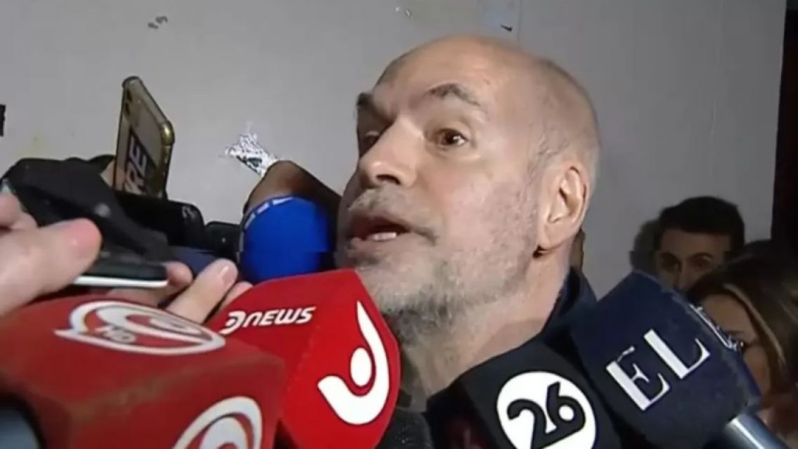 Rodríguez Larreta: "Esperamos que sea un día en que brille la democracia en paz"