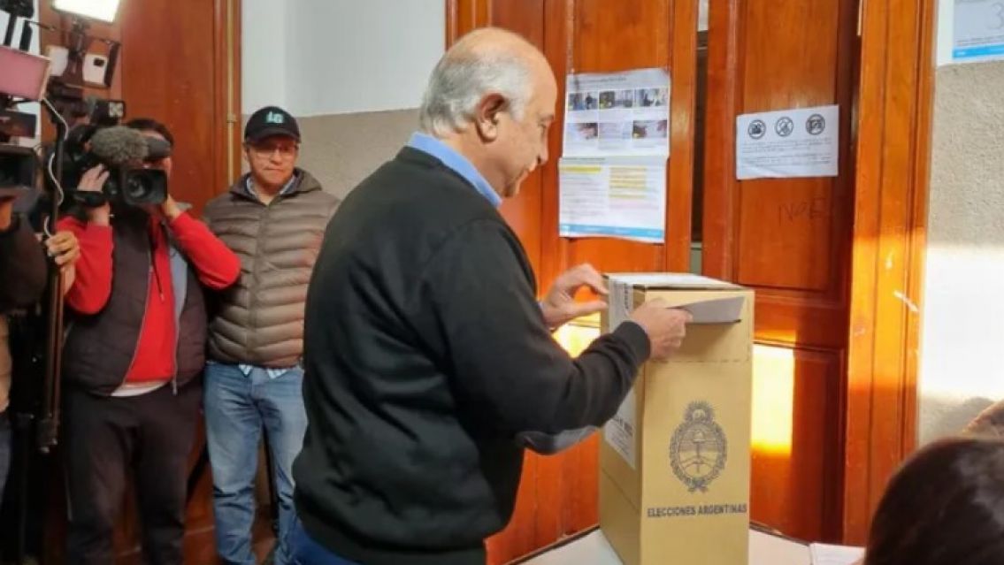 Votó Mario Fiad: "Reivindiquemos el proceso de esperanza, hoy tenemos la oportunidad de elegir"