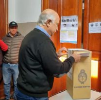 Votó Mario Fiad: "Reivindiquemos el proceso de esperanza, hoy tenemos la oportunidad de elegir"