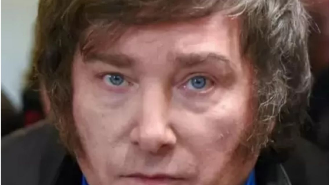 As� se ver�a Javier Milei "sin peluca", seg�n la inteligencia artificial