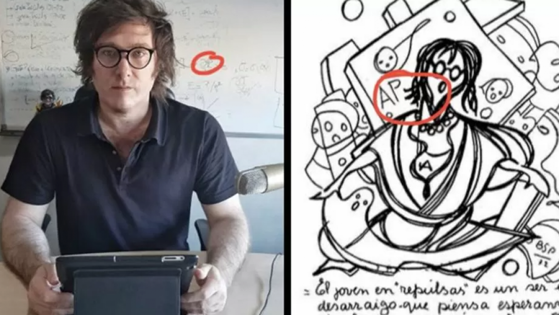 "El hombre de gris": La profecía sobre Milei que se está cumpliendo