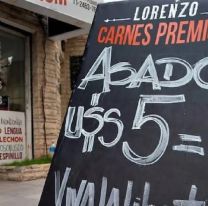 Asado en d&oacute;lares: La decisi&oacute;n de una carnicer&iacute;a