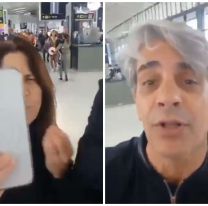 Pablo Echarri y Nancy Duplaa quisieron irse del pa&iacute;s y se comieron tremendo escrache