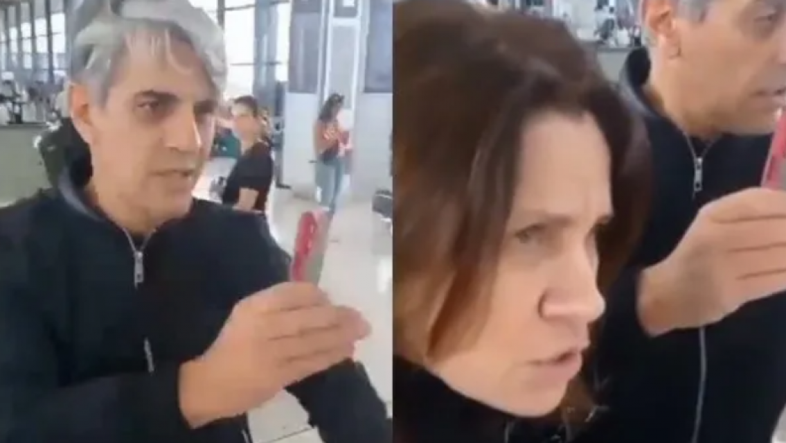 Pablo Echarri tras el escrache: "No les tenemos miedo"